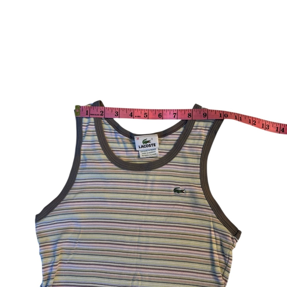 Lacoste Multicolor Striped Top - Picture 8 of 12